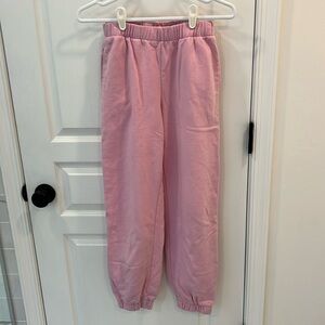Brandy Melville Pink Track Pants